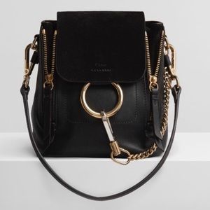 Authentic Chloe Faye Mini Backpack